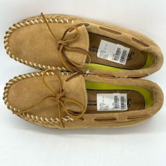 Florsheim Cozzy Moc Toe Tie Slipper Loafers Leather New main image 7